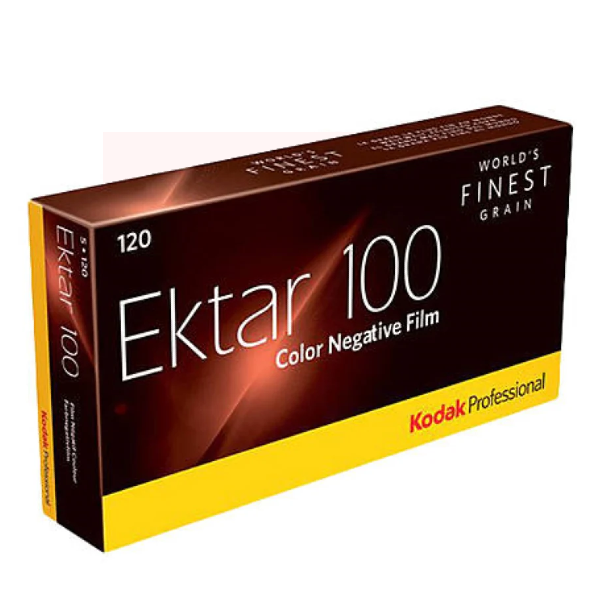 Kodak Professional Ektar 100 Color Negative Film | 120 Roll Film, 5-Pack Kodak Professional Ektar 100 Color Negative Film | 120 Roll Film, 5-Pack